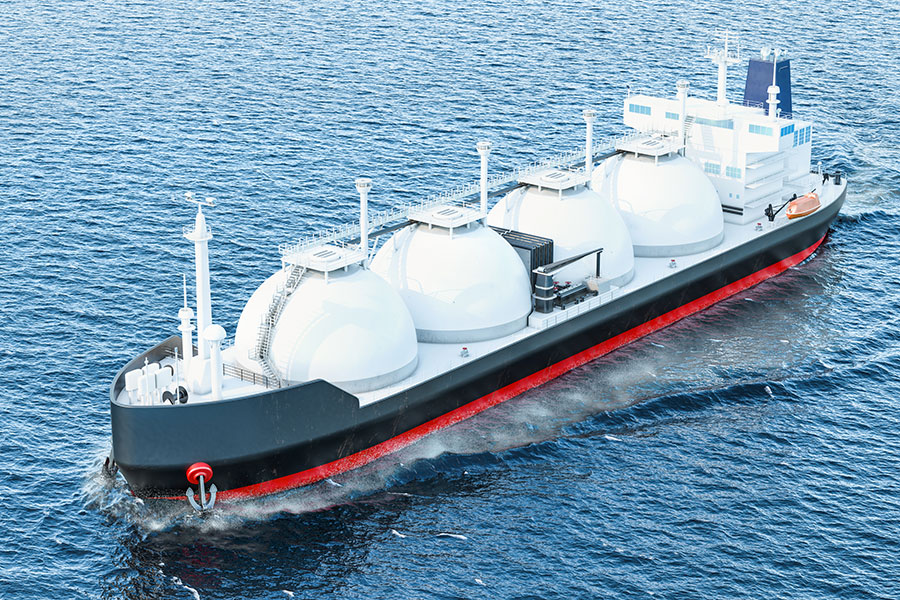 Emissions tracking for LNG exports